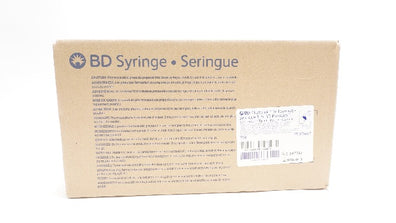 BD 309657 Plastipak Luer-Lok Tip, Syringe 3ml - Box of 200